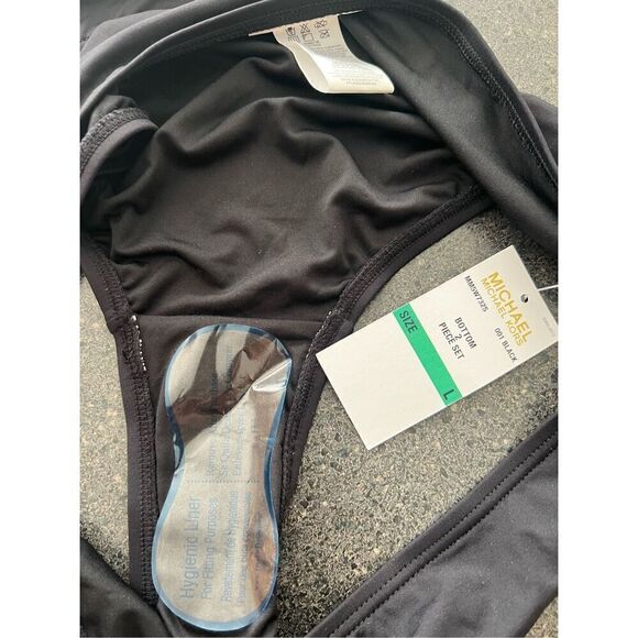 Michael Kors One Shoulder Bikini swimsuit Set size L - Picture 10 of 10